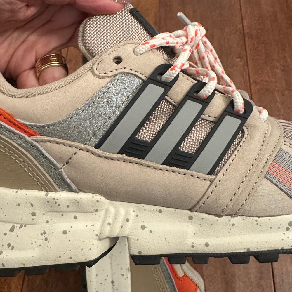 Adidas Tan EQT CSG 91 Torsion Sneakers Sz 4 - Picture 10 of 14